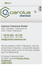 Mobile Screenshot of carolus-chemical.com